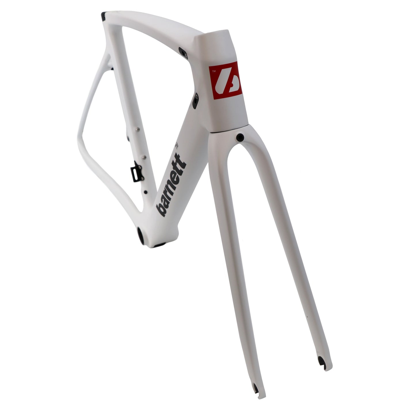 BRC-01 Carbon Bike Frame, White, Black
