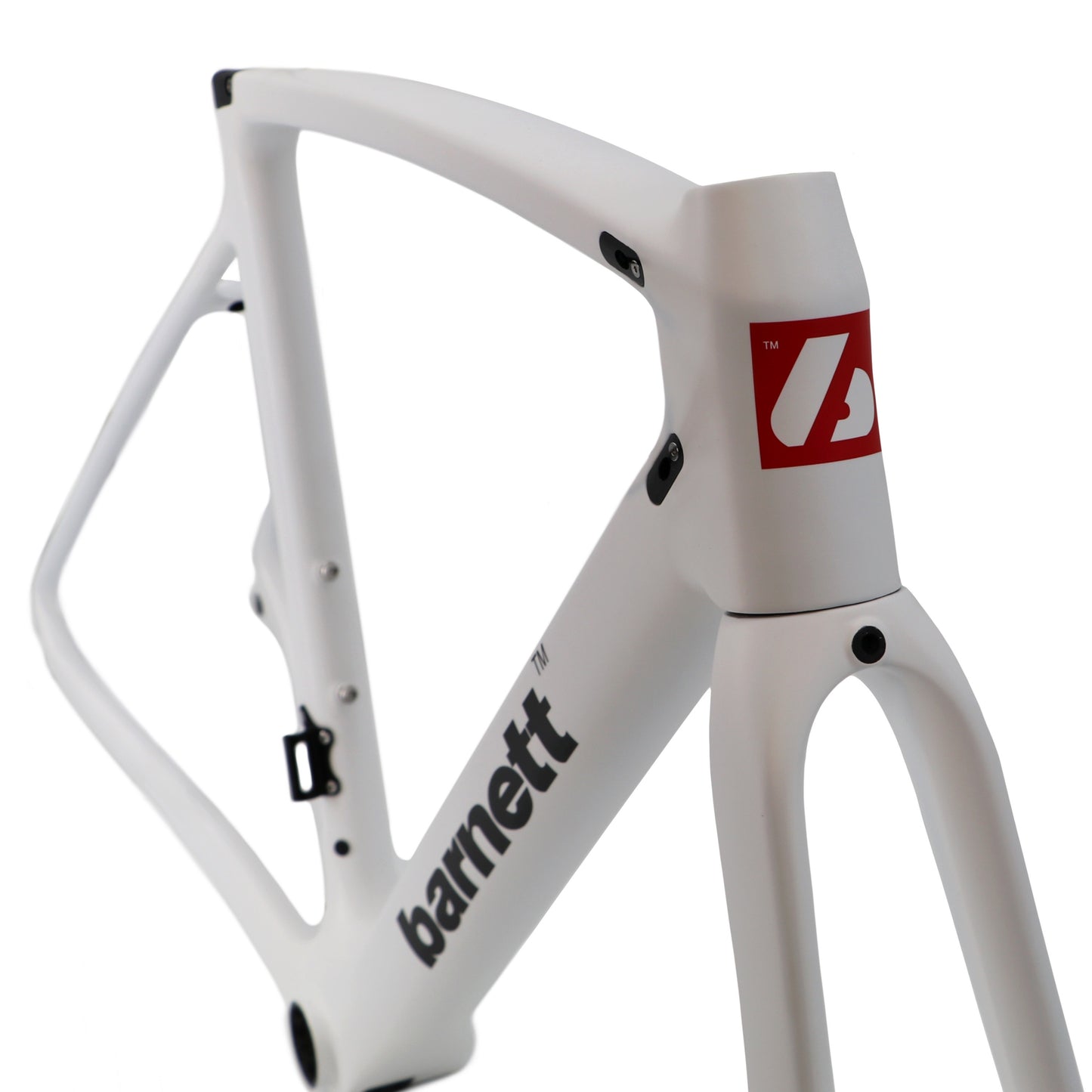 BRC-01 Carbon Bike Frame, White, Black