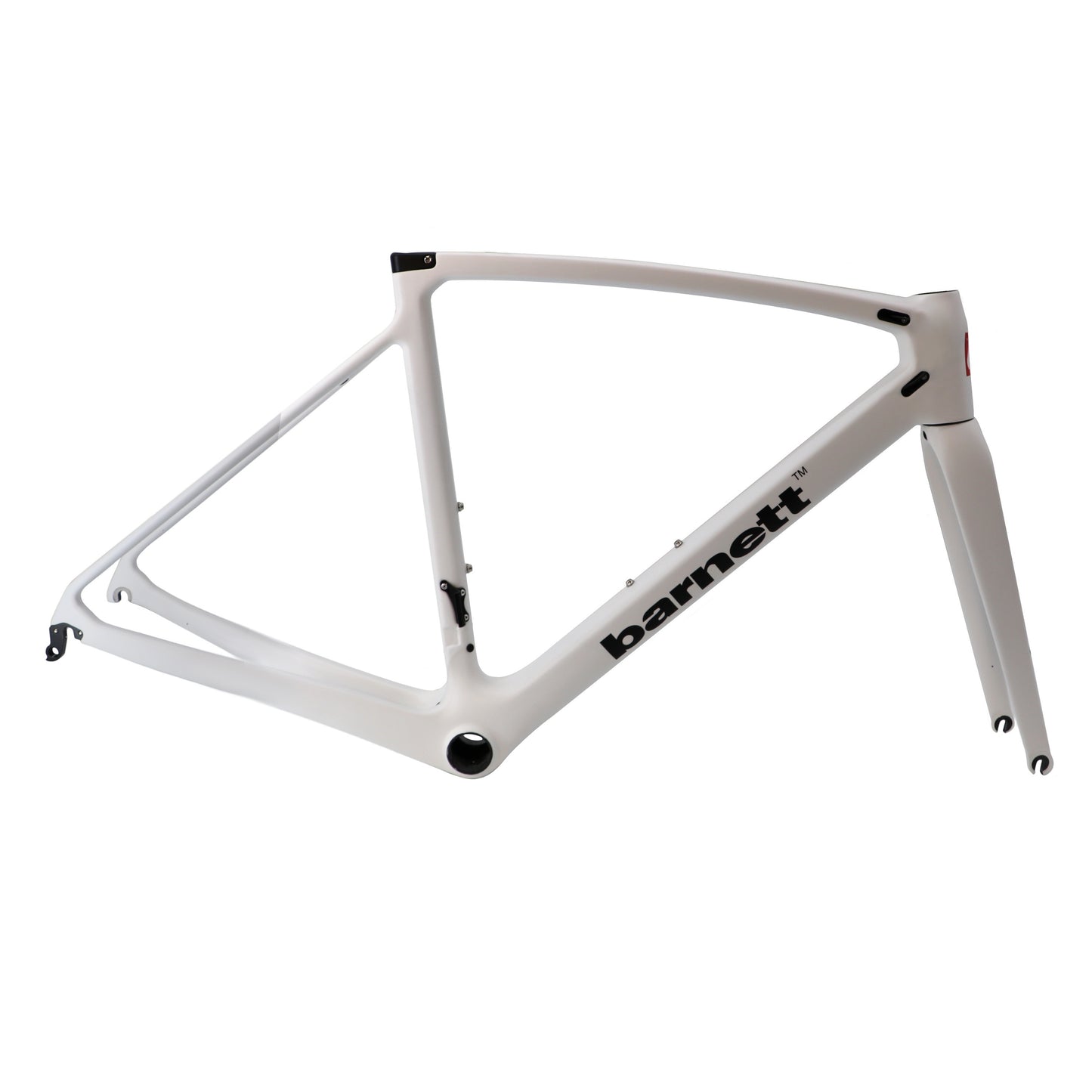 BRC-01 Carbon Bike Frame, White, Black