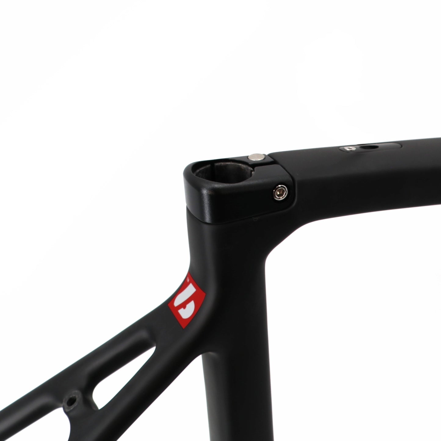 BRC-01 Carbon Bike Frame, White, Black