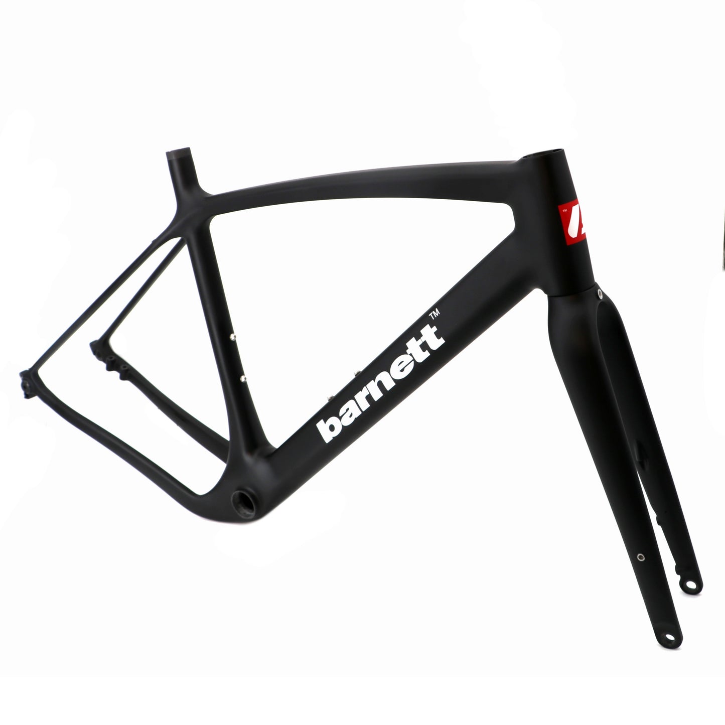 BGC-01 Carbon Gravel Bike Frame, Black