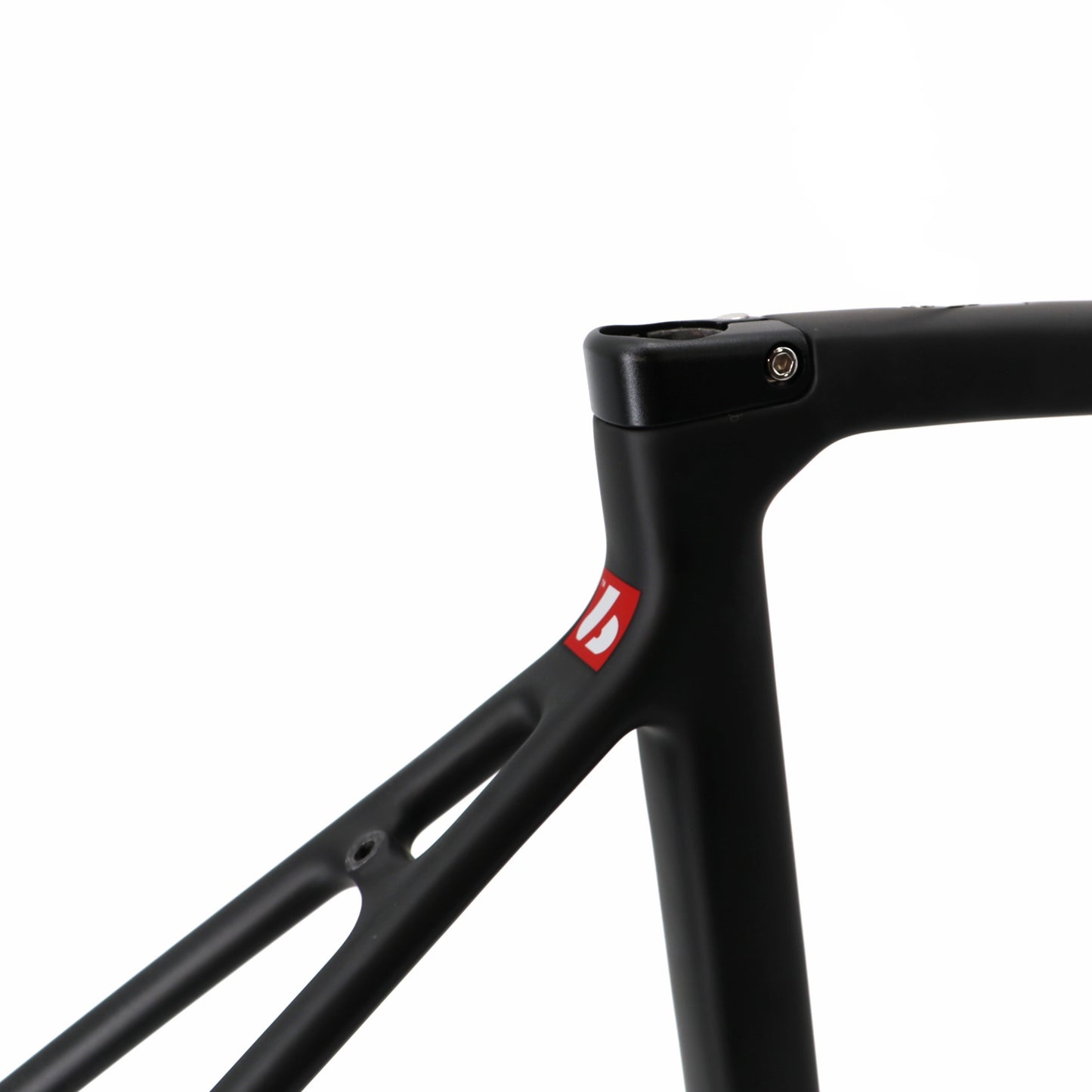 BRC-01 Carbon Bike Frame, White, Black