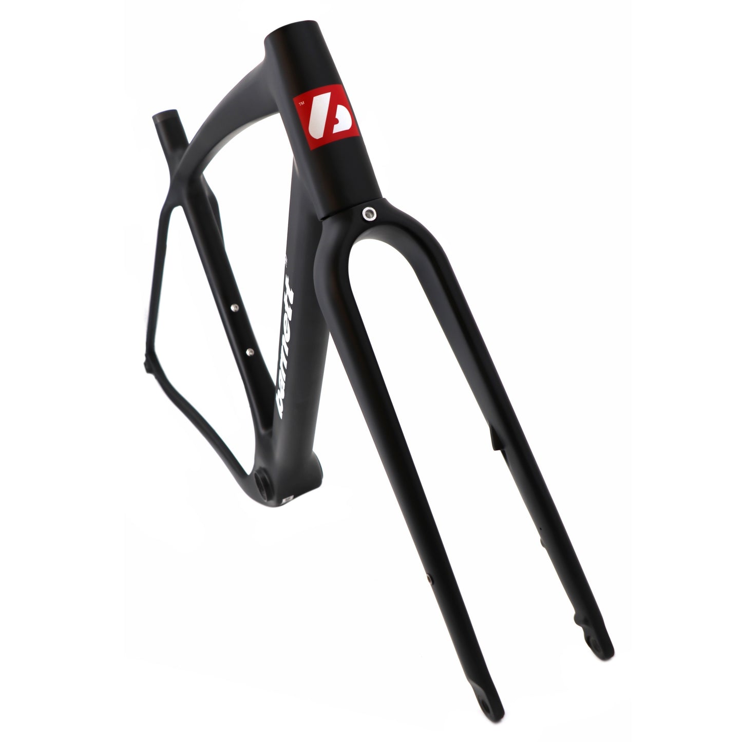 BGC-01 Carbon Gravel Bike Frame, Black
