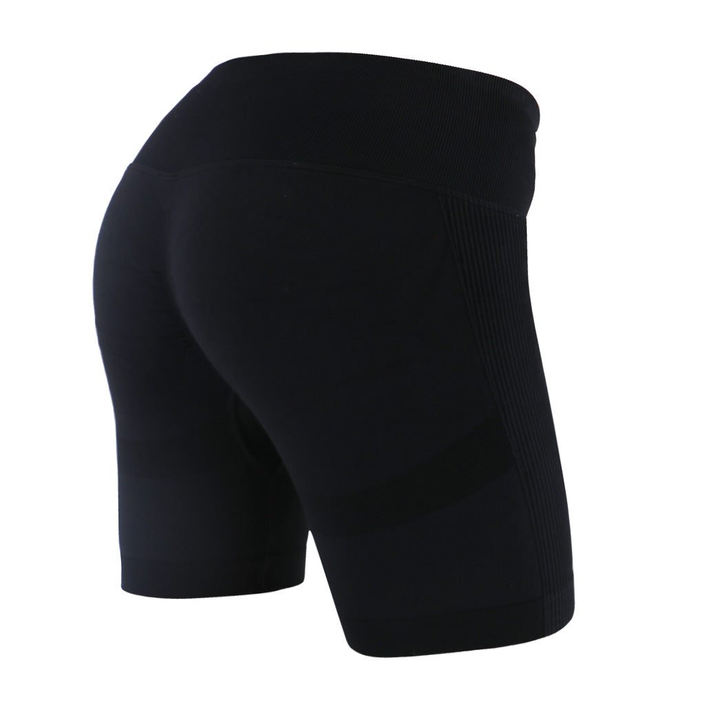 SLS01 Seamless Shaping Shorts Black