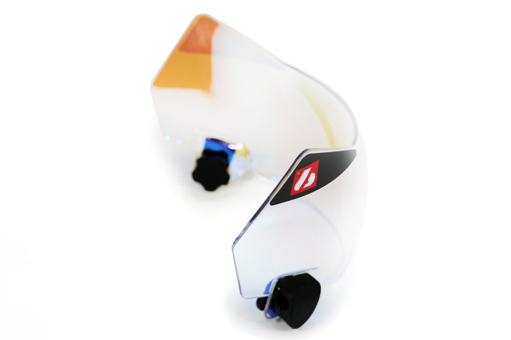 REVE hard visor ER098 for Speed Flex helmet, Blue