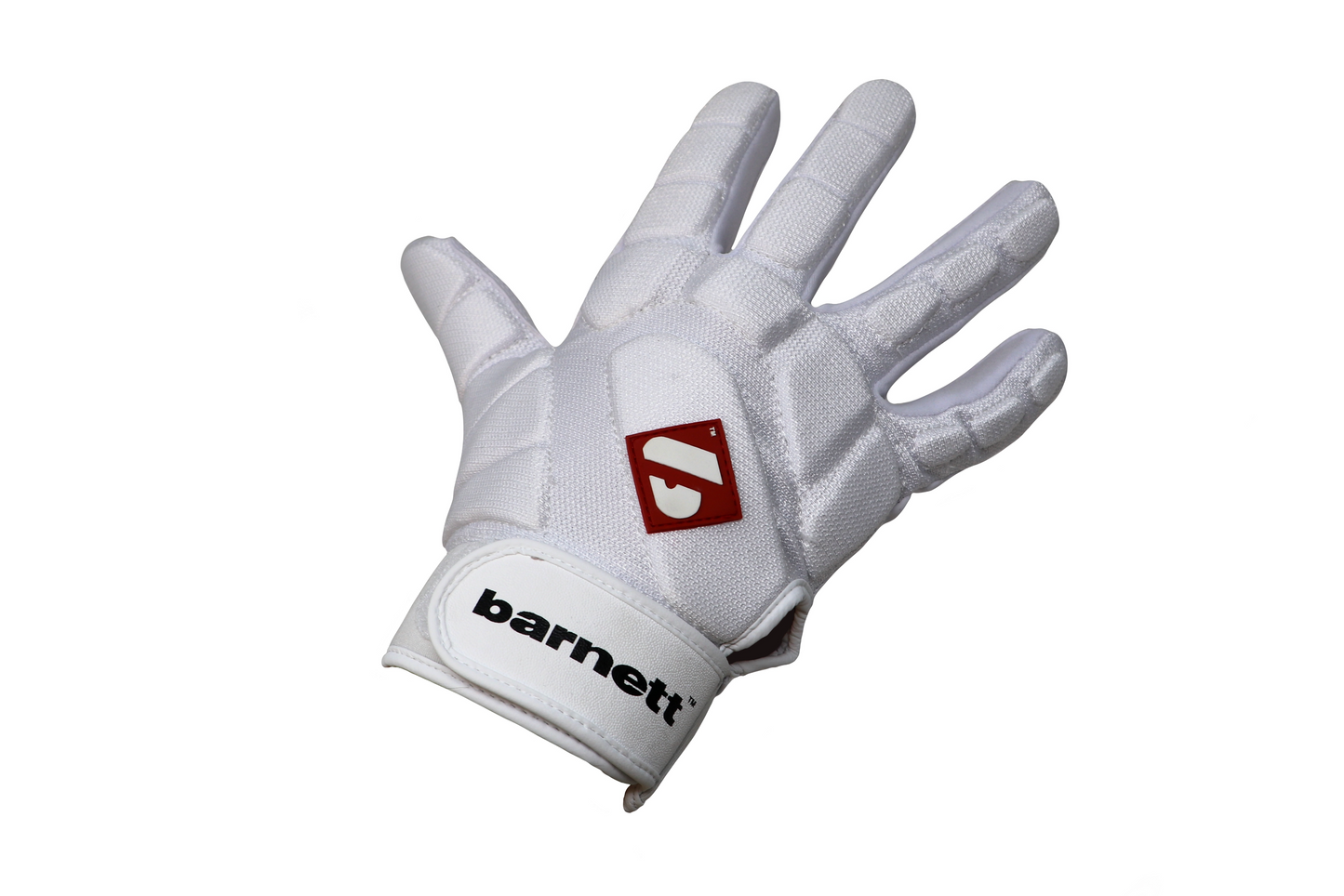 FKG-03 High level linebacker football gloves, LB,RB,TE, White