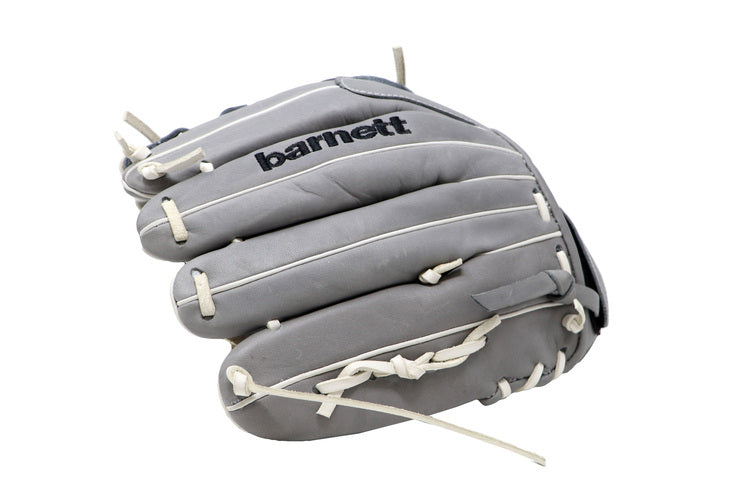 FL-130 professional baseball glove, full grain leather, outfield, softball, 13'', Light grey