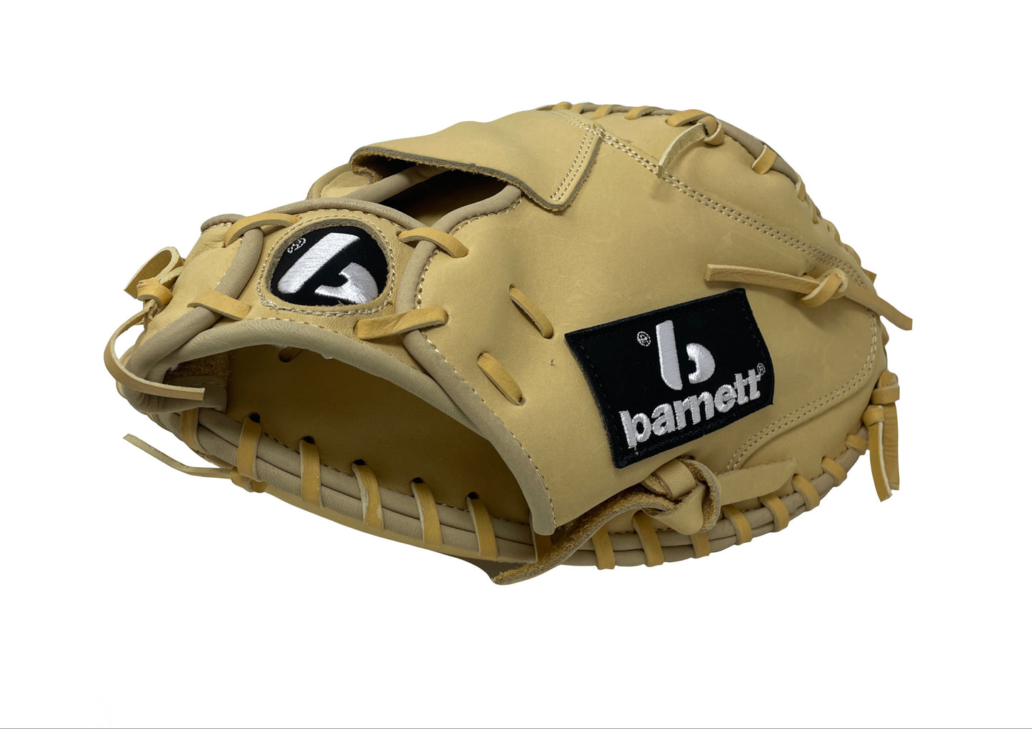 FL-203 Softball glove, high quality, leather, catcher, Beige
