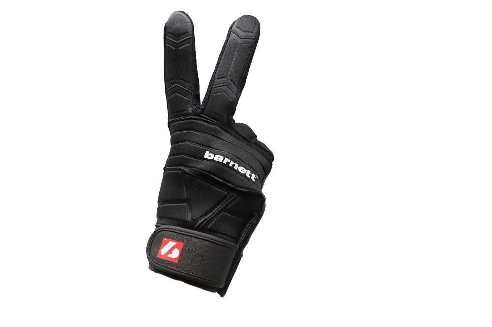 FLG-03 Linemen Pro Football Gloves, OL, DL, Black