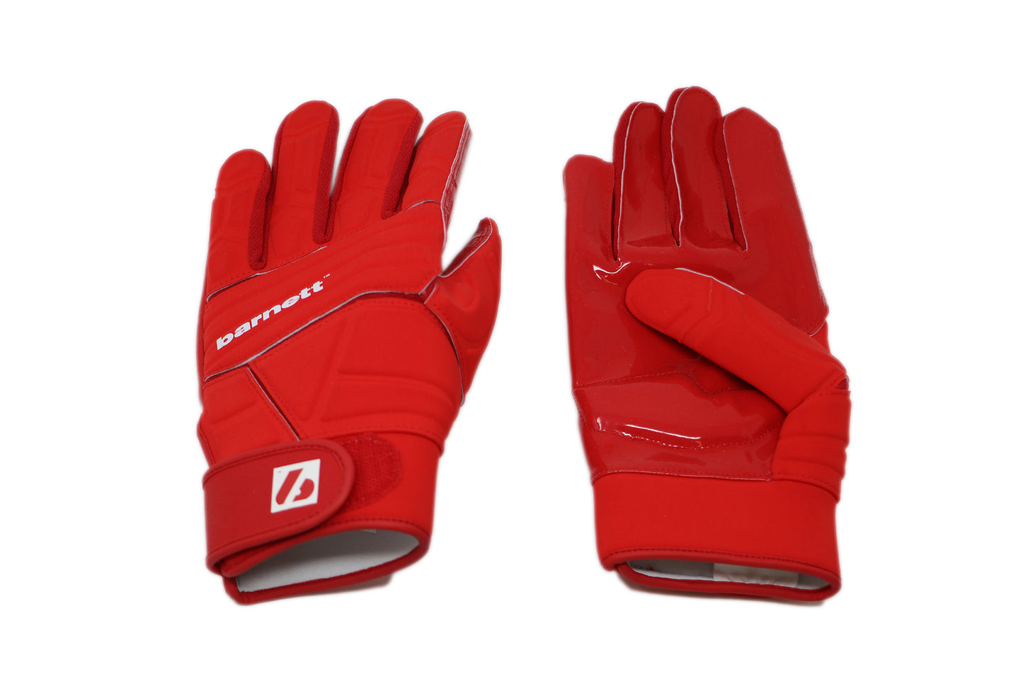 FLG-03 Red Professional Linemen Football Gloves, OL, DL