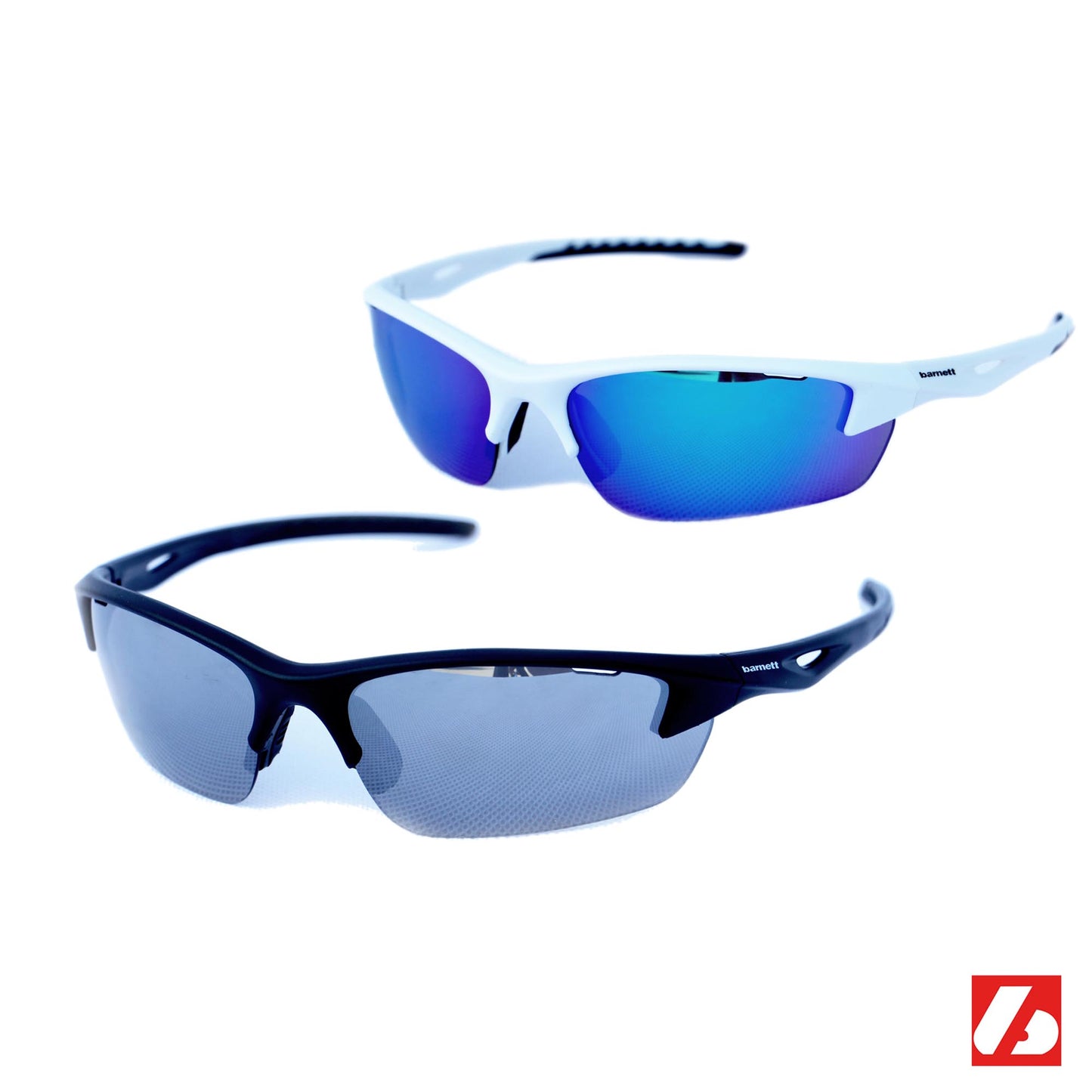 GLASS-1 sport sunglasses, Black, White
