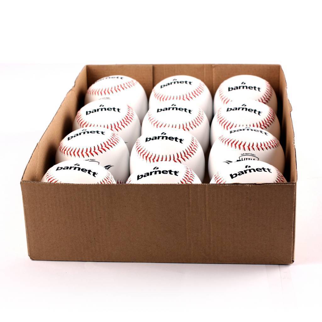 LL-1 Match and practice baseballs, Size 9", White, 1 dozen