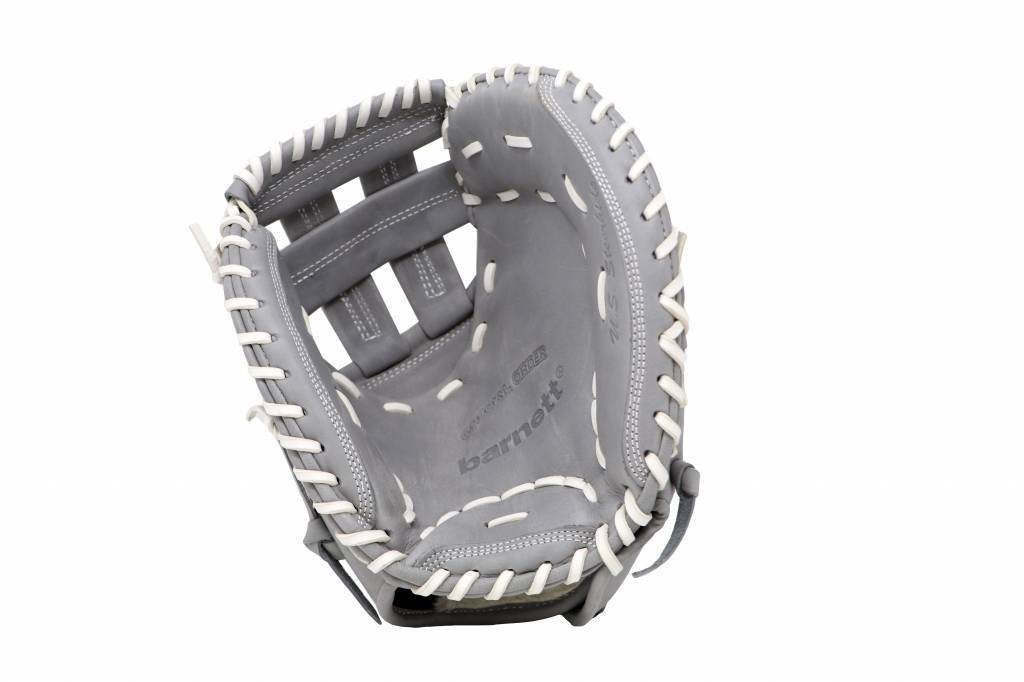FL-201 baseball glove, high quality, leather, catcher, light grey