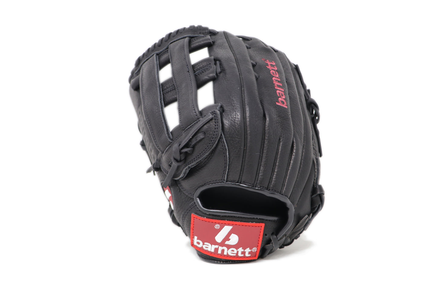 GL-127 Competition baseball glove, genuine leather, outfield 12.7, Black