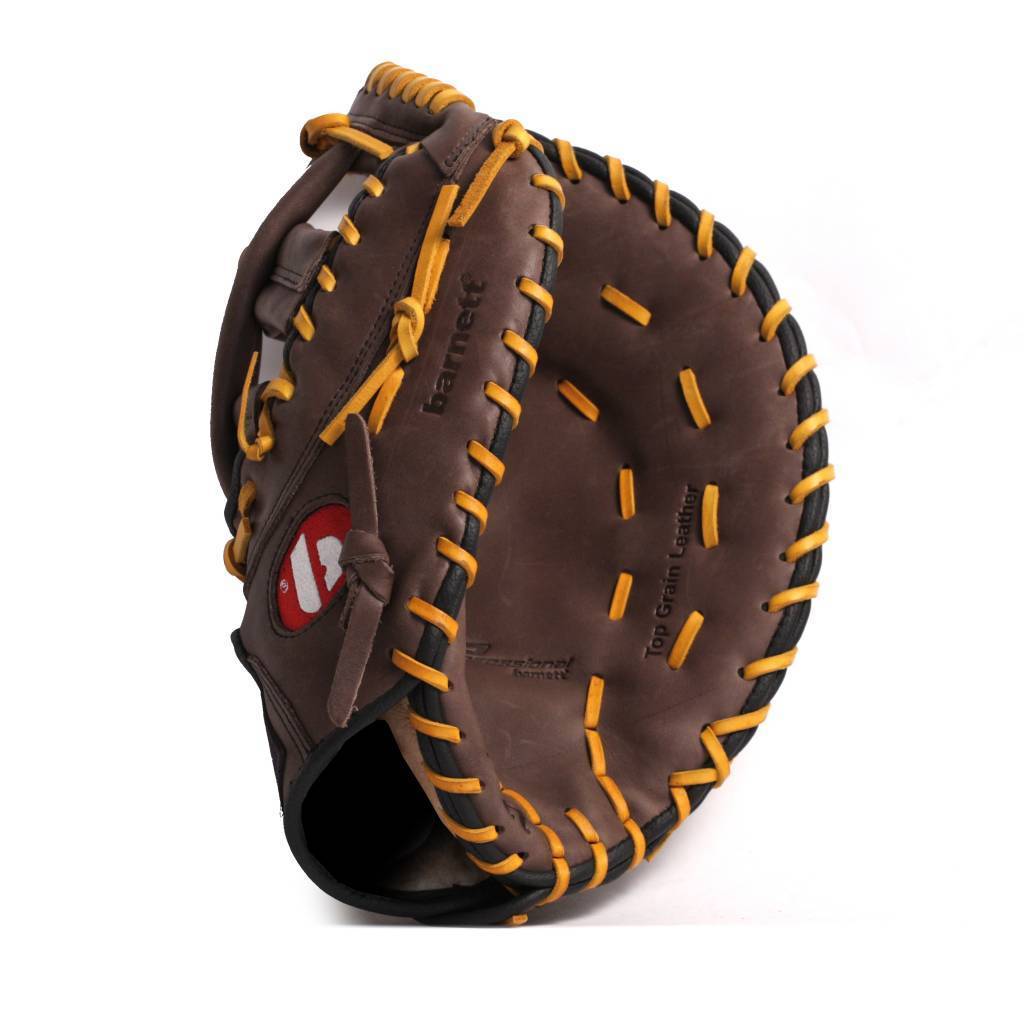 GL-301 Competition first base baseball glove, genuine leather, size 31, Brown