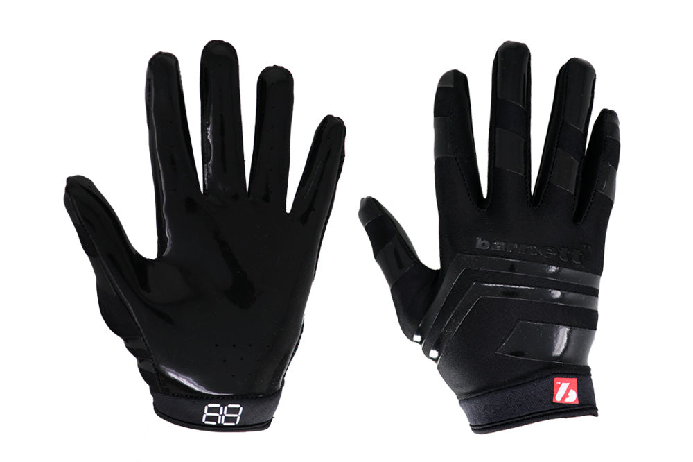 FRG-03 Junior receiver football gloves, Black