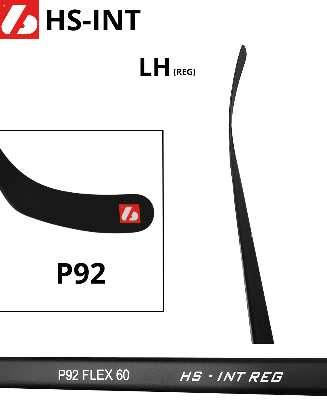 HS-INT carbon hockey stick