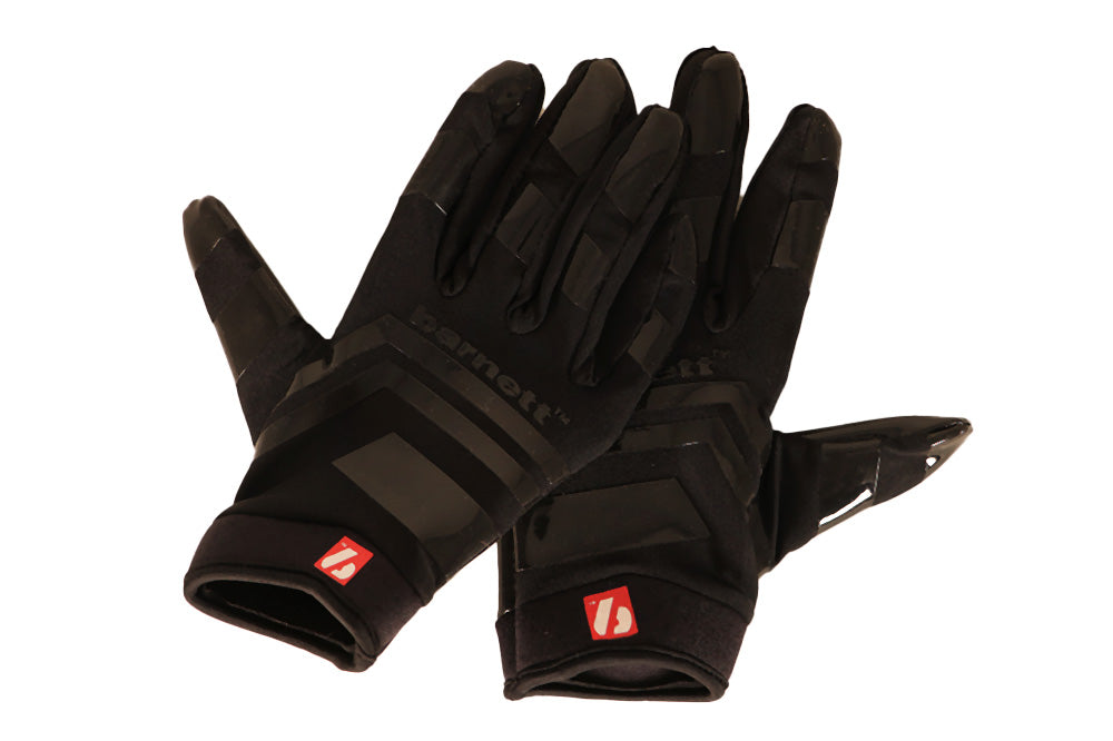 FRG-03 Junior receiver football gloves, Black