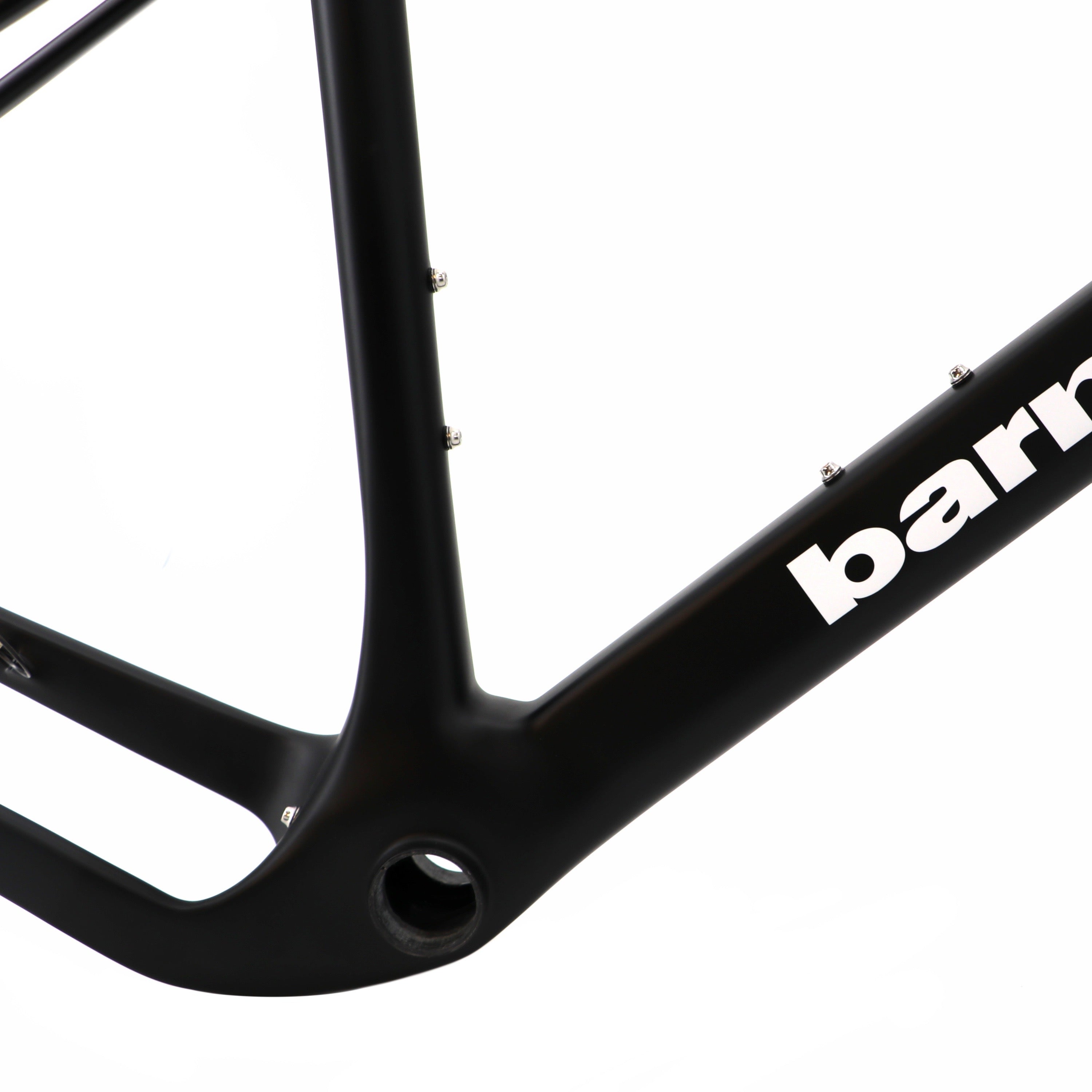 Bgc 01 Carbon Gravel Bike Frame Black Size Small