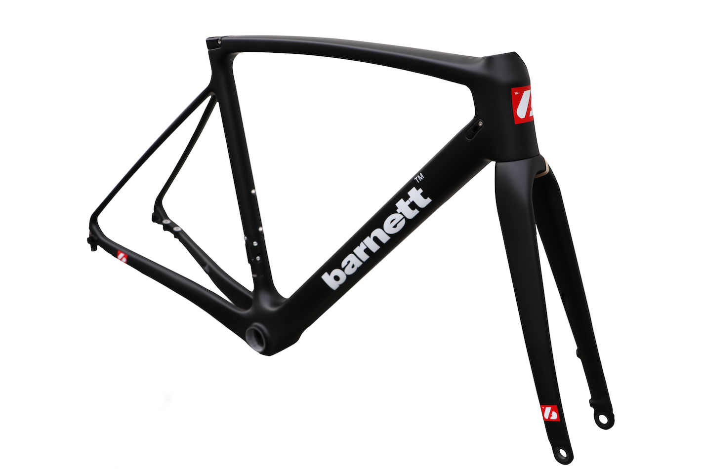 BDC-01 Bicycle frame Carbon disc, Black, White