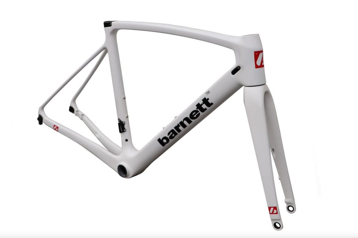 BDC-01 Bicycle frame Carbon disc, Black, White