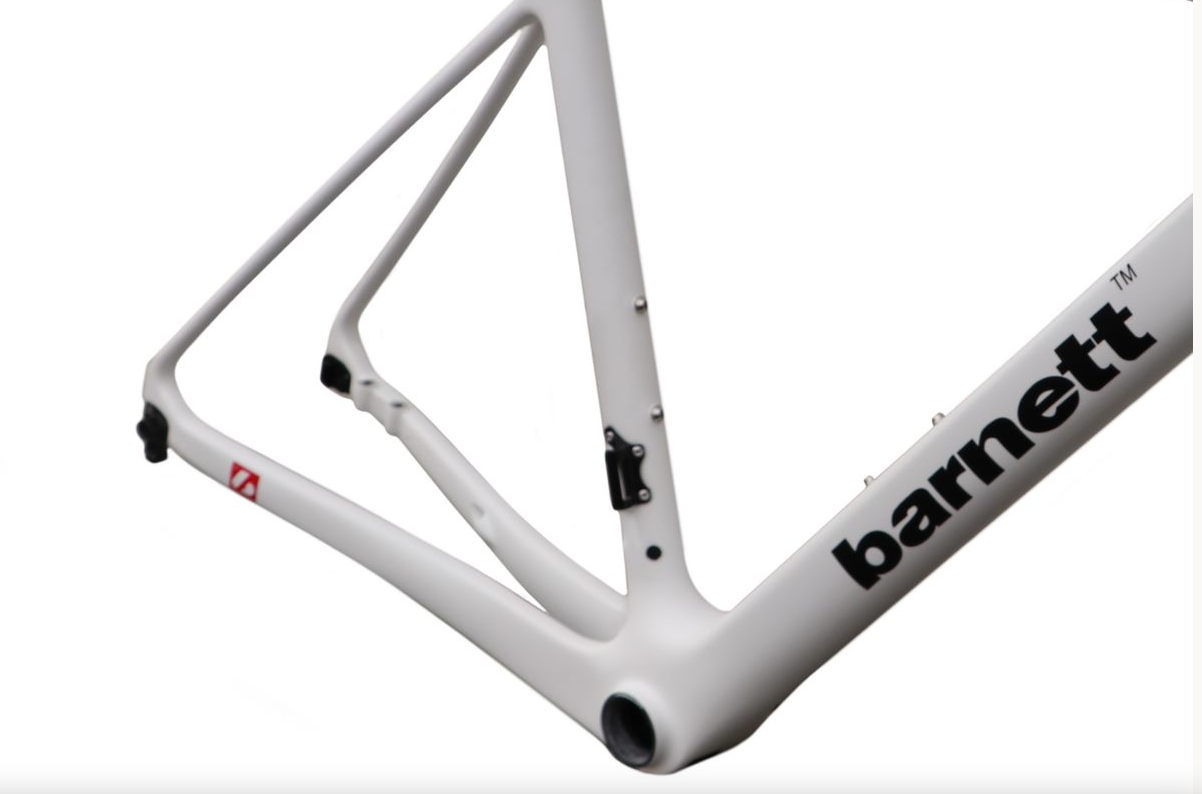 BDC-01 Bicycle frame Carbon disc, Black, White