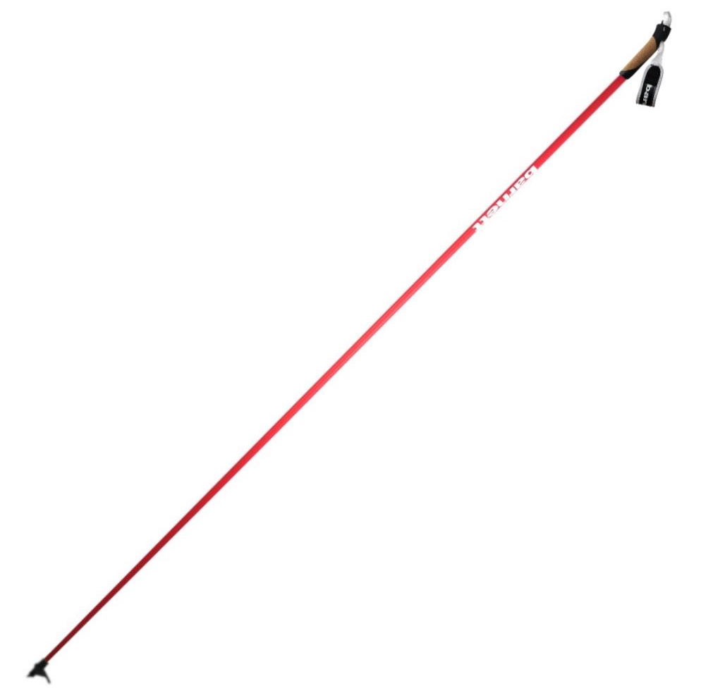 XC-09 Carbon ski poles for Nordic and Roller Skiing, Red