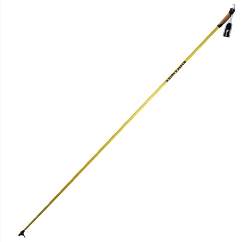 XC-09 Carbon ski poles for Nordic and Roller Skiing, Yellow