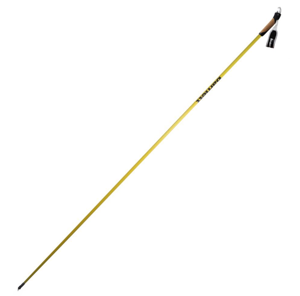 XC-09 Carbon ski poles for Nordic and Roller Skiing, Yellow