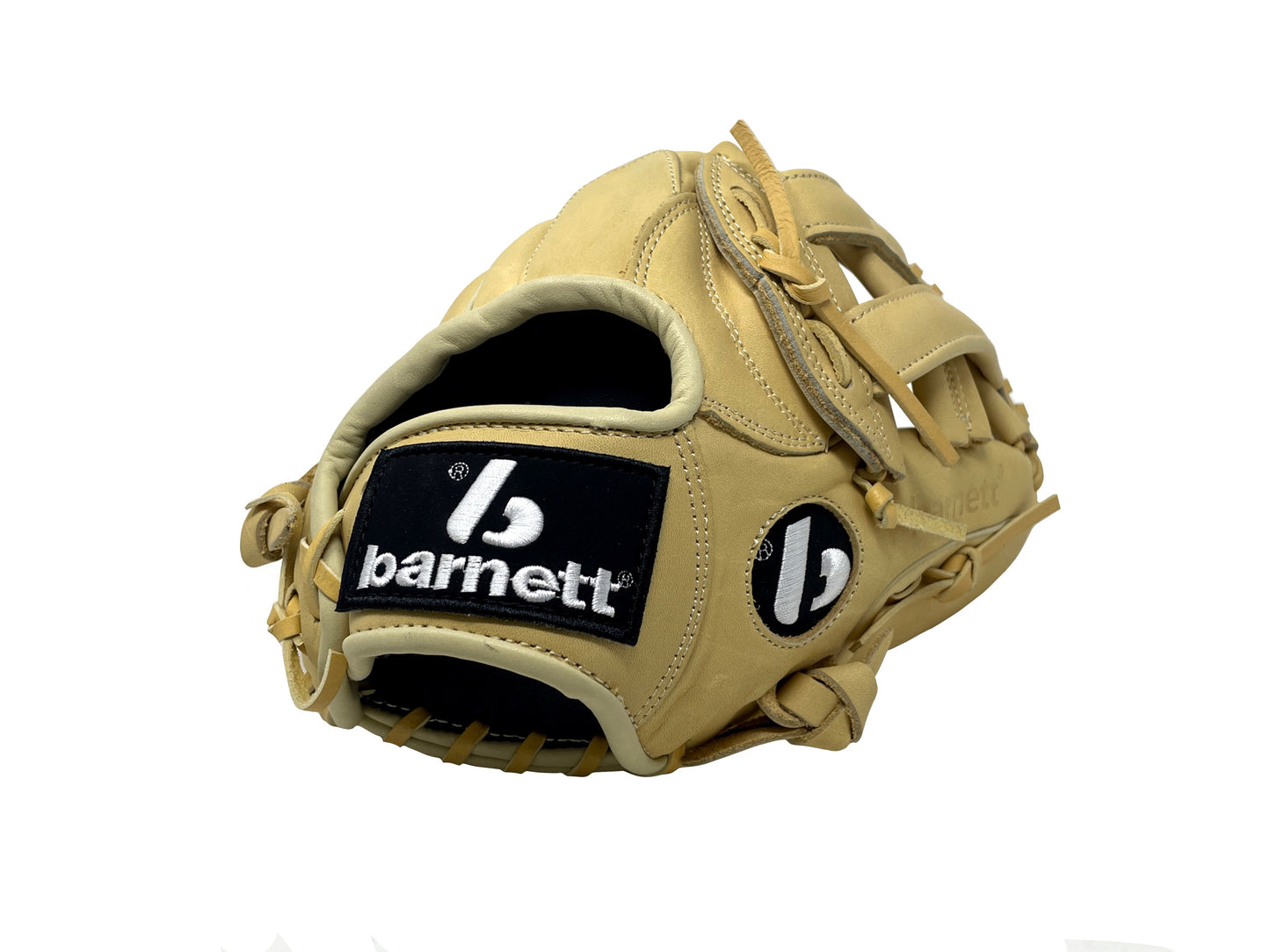 FL-117 Gant de baseball et softball de haute qualité, cuir, terrain intérieur / balle rapide 11.7", Beige