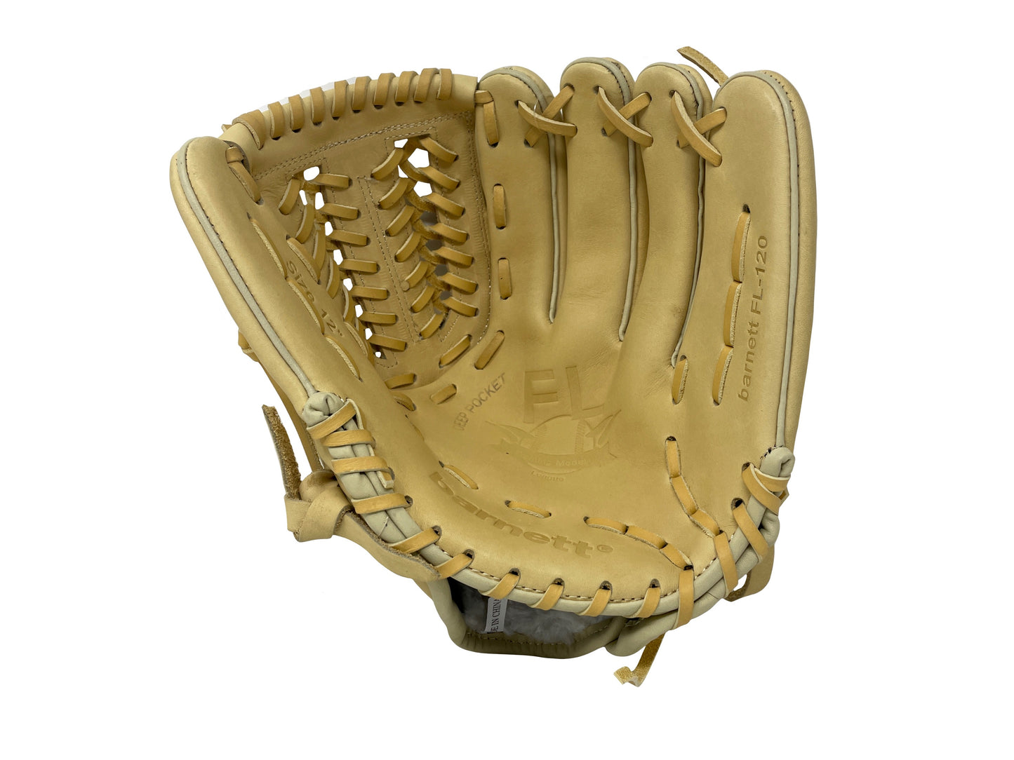 FL-120 High quality, leather baseball glove, infield/outfield / pitcher 12", Beige
