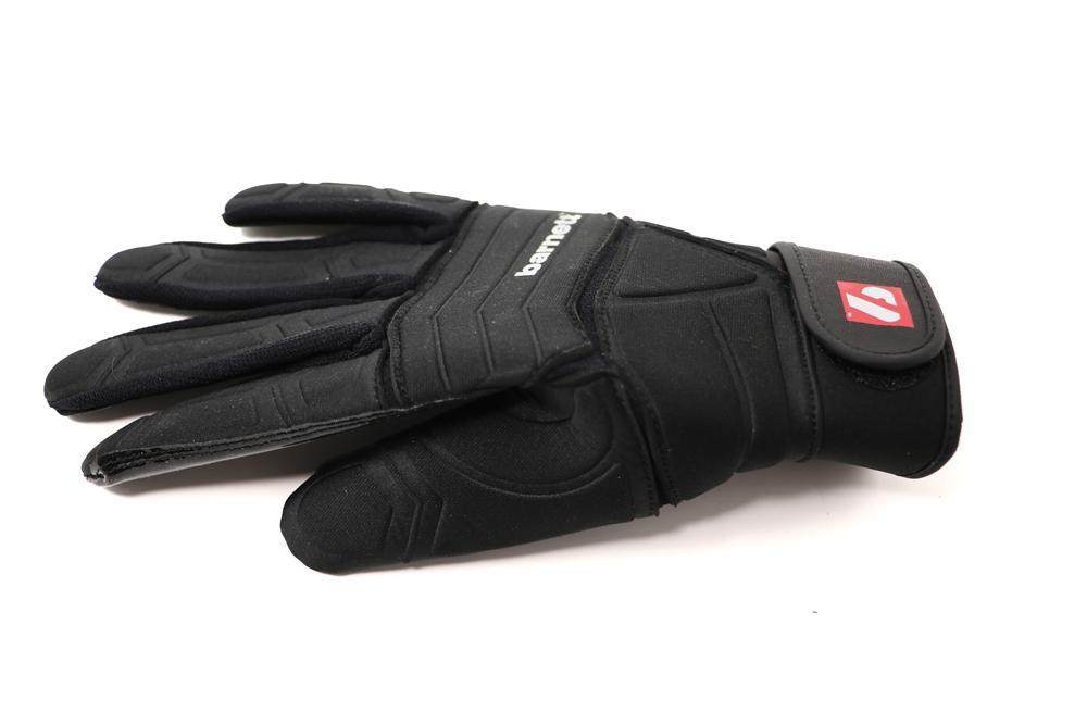 FLG-03 Linemen Pro Football Gloves, OL, DL, Black