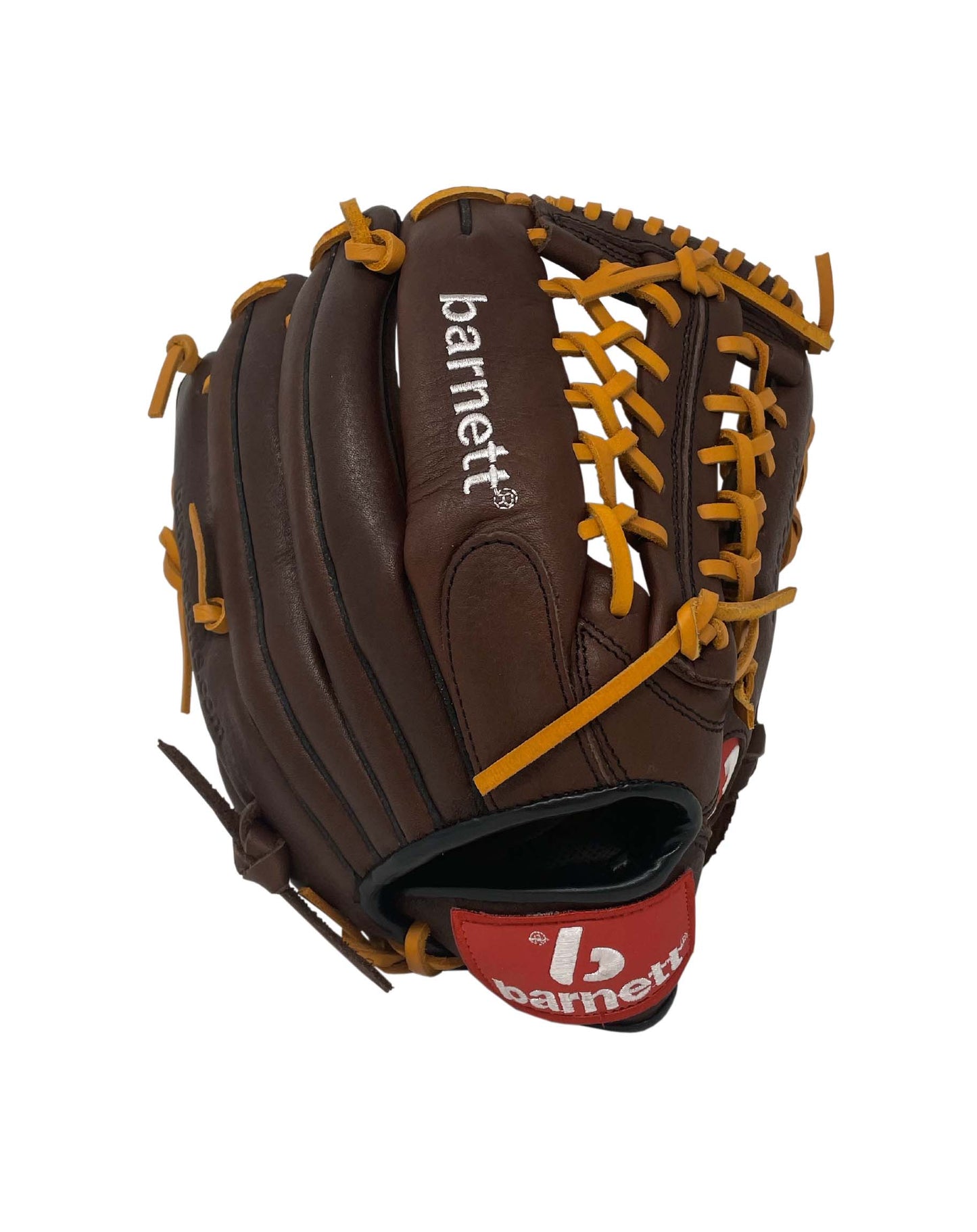 Gant de baseball de compétition GL-125, cuir véritable, champ extérieur 12,5, marron