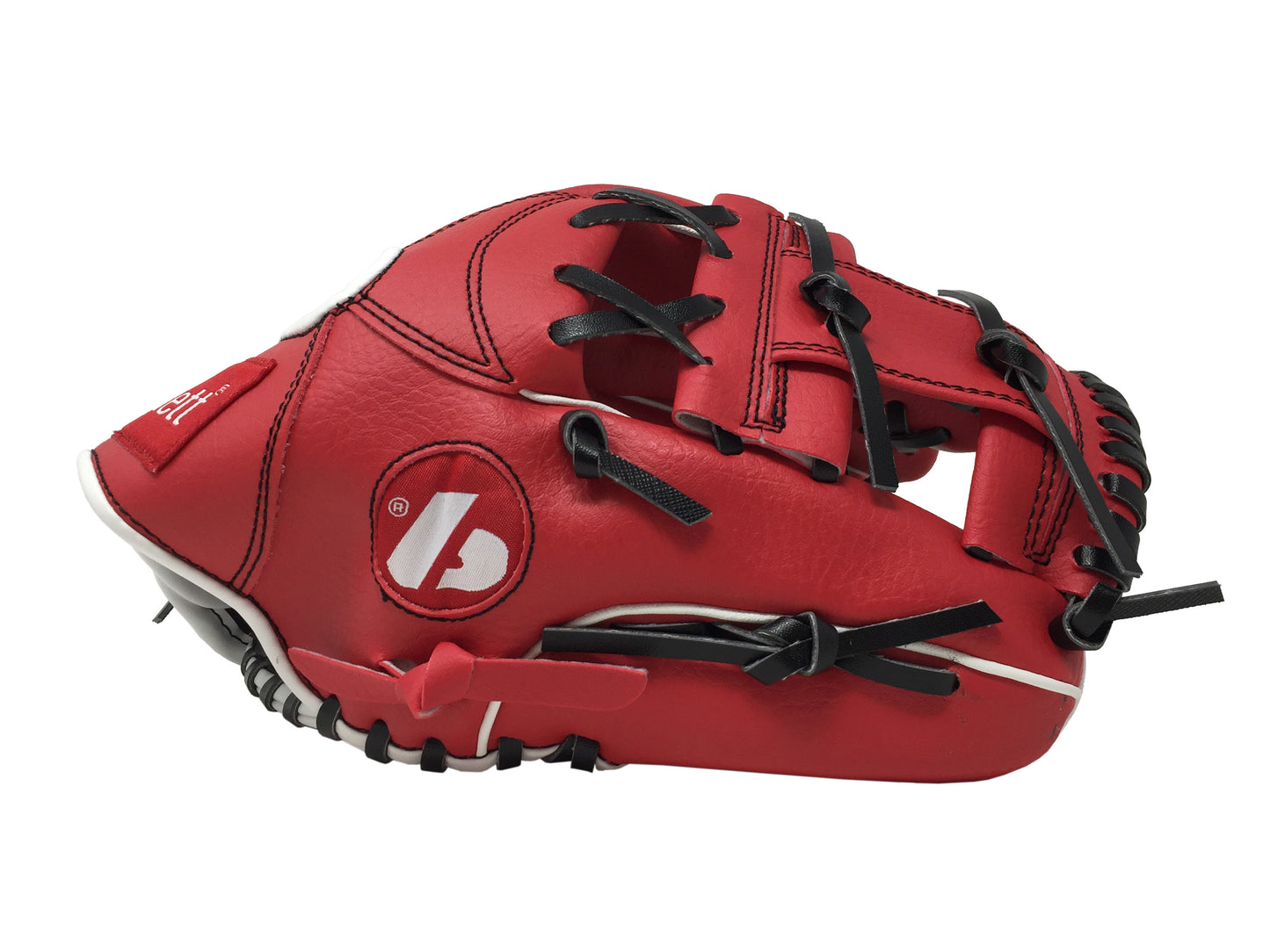 JL-115 – baseball gloves, outfiled, 11,5", RED