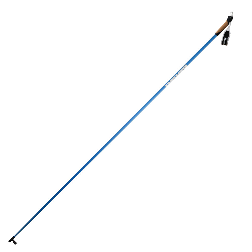 XC-09 Bâtons de ski en carbone pour ski nordique et roller, bleu