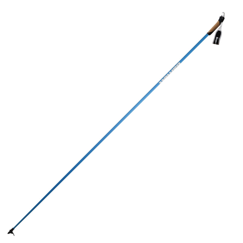 XC-09 Bâtons de ski en carbone pour ski nordique et roller, bleu