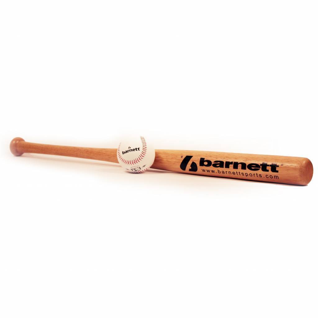 BBWO-3 Baseball Kit, Bat - Ball, Youth, Wood (BB-W 25”, BS-1 9”)