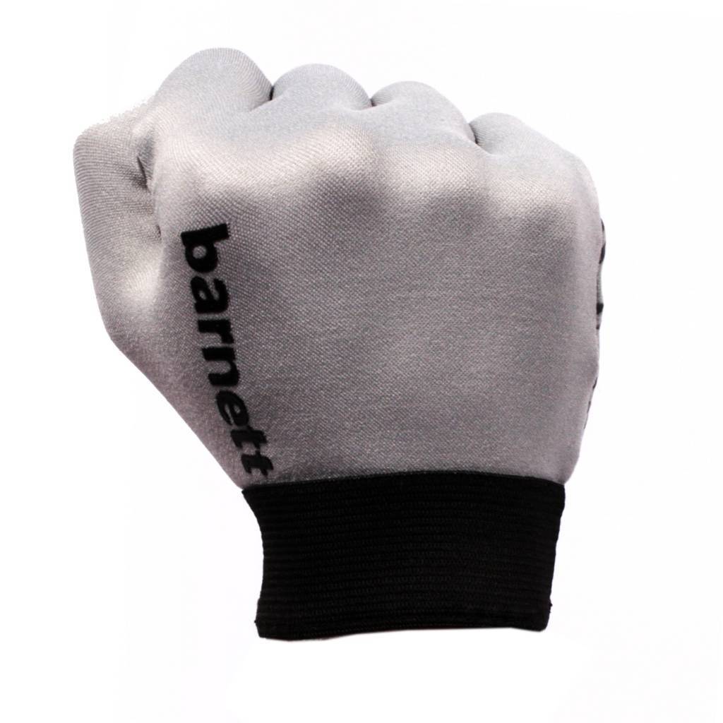 FLGL-02 New generation linebacker football gloves, RE,DB,RB, grey