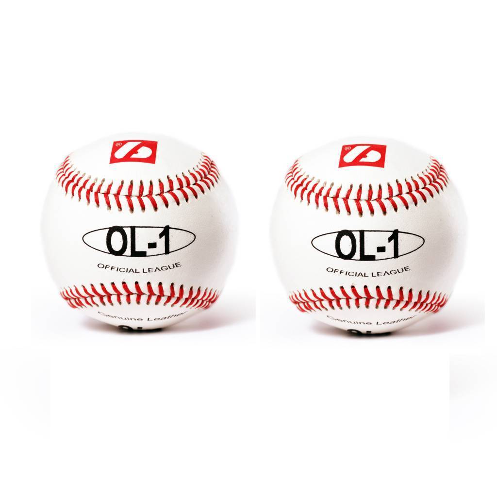 OL-1 Competition baseballs, Size 9" White, 2 pieces