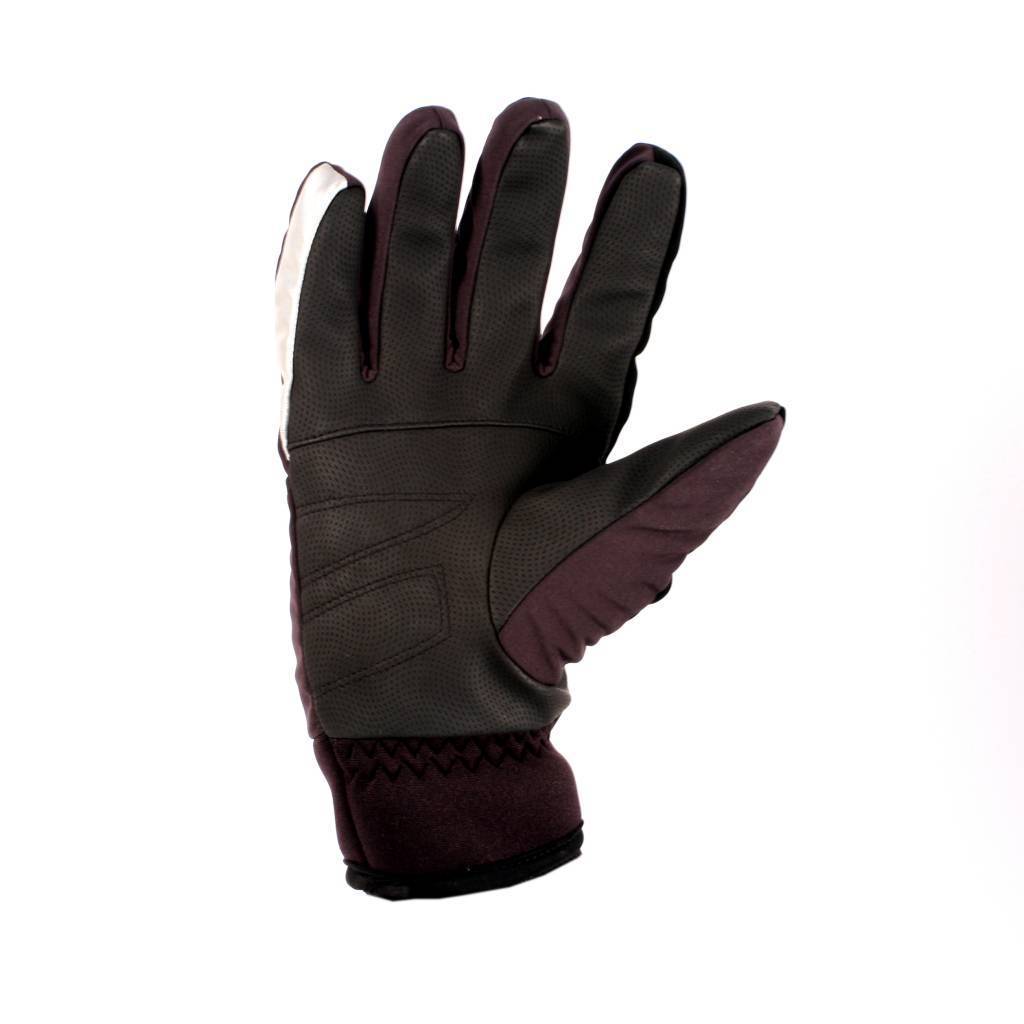 NBG-07 Winter softshell ski gloves, black