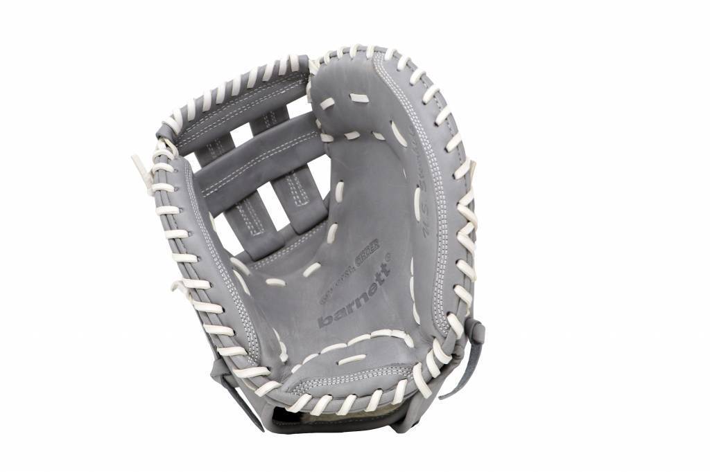 FL-201  baseball glove, high quality, leather, catcher, light grey