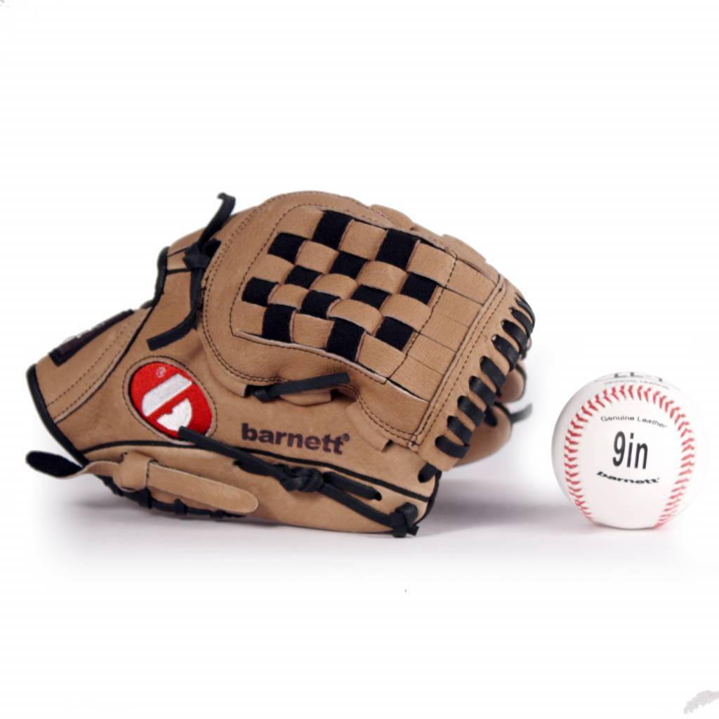 GBSL-3 Baseball set, Leather 11" Glove & ball (SL-110, LL-1)
