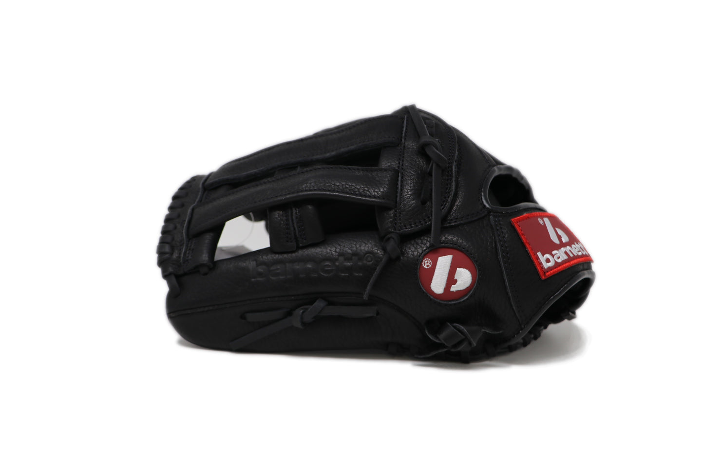 GL-127 Competition baseball glove, genuine leather, outfield 12.7, Black