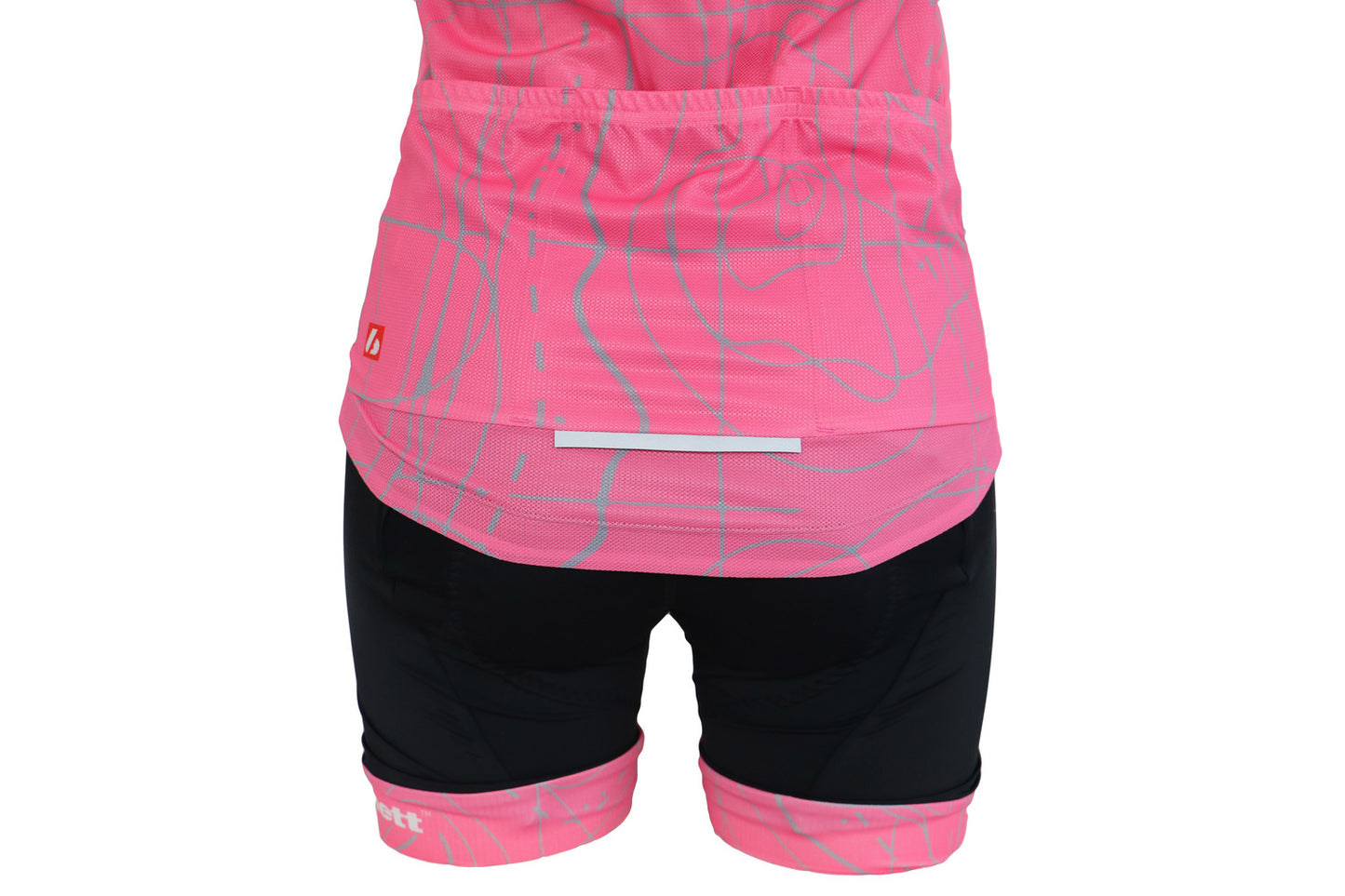 Bike textile - long-sleeved jacket, pink, windbreaker