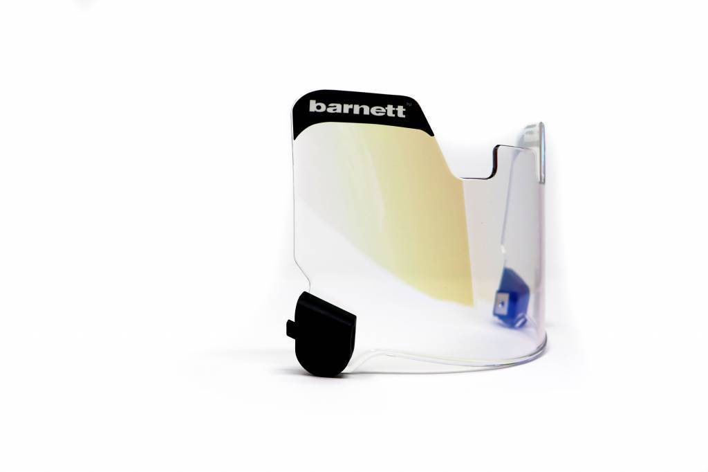Barnett Football Eyeshield / Visor, eyes-shield, Orange